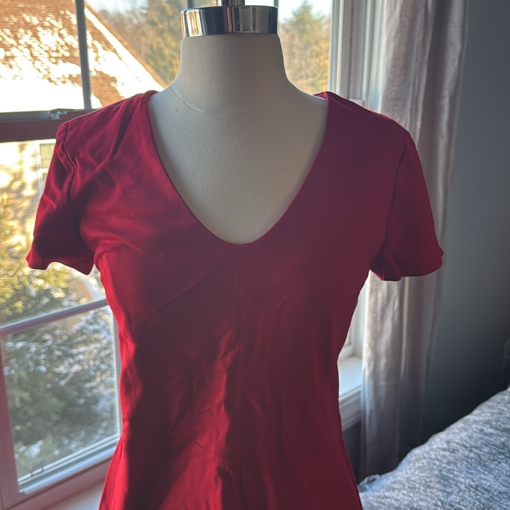 Banana Republic Red Dress - Picture 2 of 6